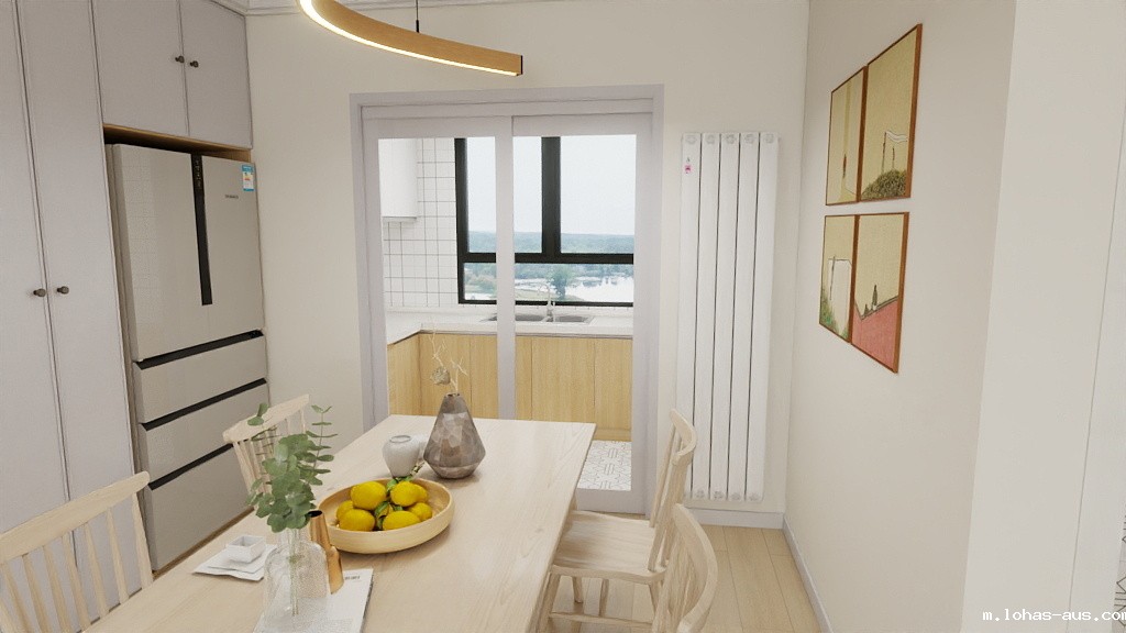 铜铝复活散热器